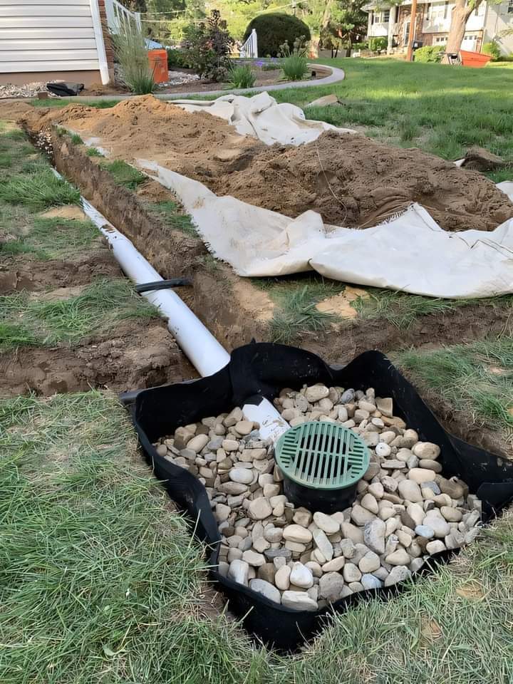 Underground Gutter Drainage Wimberley, TX